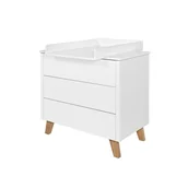 Przewijaki - Nakładka do przewijania biała zara - miniaturka - grafika 1