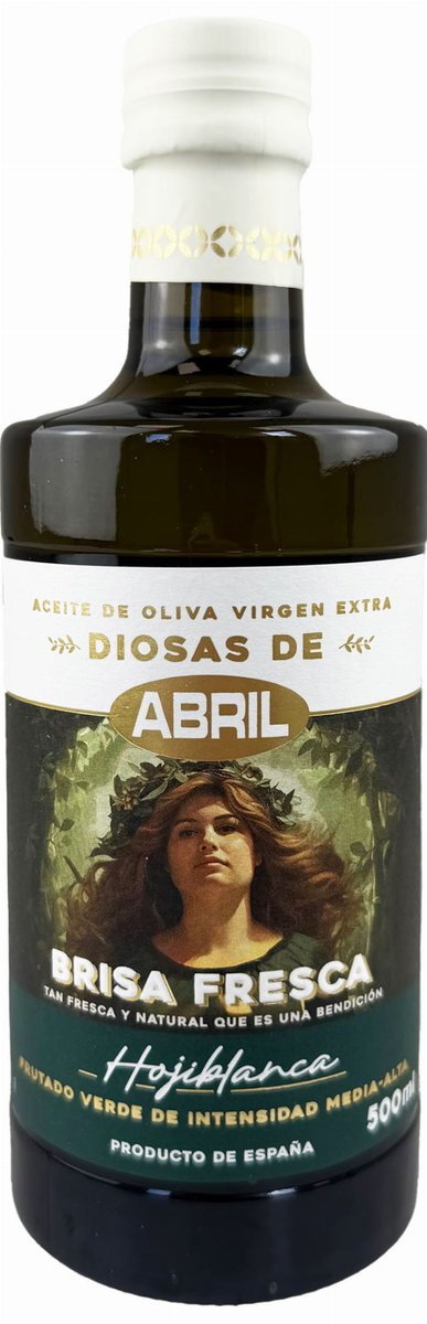 OLIWA Z OLIWEK EXTRA VIRGIN HOJIBLANCA 500 ML DIOSAS DE ABRIL BRISA FRESCA