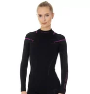 Bielizna sportowa damska - Bluza termoaktywna damska narciarska Brubeck Thermo - M - miniaturka - grafika 1