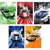 Zeszyty szkolne - Zeszyt A5 16k kratka FAST CAR 400196833 HERLITZ - miniaturka - grafika 1