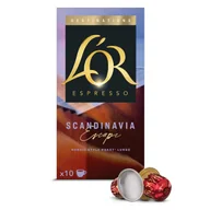 Kawa w kapsułkach i saszetkach - Kapsułki do Nespresso L'OR Destinations Scandinavia Escape 10 szt. - miniaturka - grafika 1