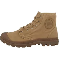 Półbuty męskie - Palladium Męskie buty sznurowane Pampa Hi, beżowy, 44.5 eu - miniaturka - grafika 1