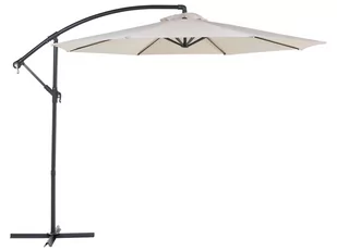 Beliani Parasol ogrodowy 300 cm jasnobeżowy RAVENNA 33338 - Parasole ogrodowe - miniaturka - grafika 1
