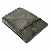 Folie budowlane - Plandeka ochronna 4x6 m 105-120 g/m zielona Dexter - miniaturka - grafika 1