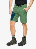 Buty trekkingowe damskie - Spodenki turystyczne Vaude Badile Shorts - woodland/dark sea - miniaturka - grafika 1