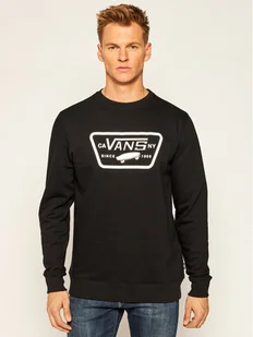 Vans Bluza Full Patch Crew II VN0A45CI Czarny Regular Fit - Bluzy męskie - miniaturka - grafika 1