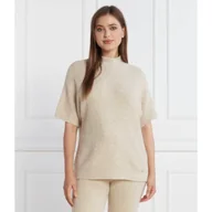 Swetry damskie - Joop! Sweter | Regular Fit | z dodatkiem wełny - miniaturka - grafika 1