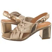 Sandały damskie - Sandały Złote N6517-25/00-1 (MA1208-a) Maciejka - miniaturka - grafika 1