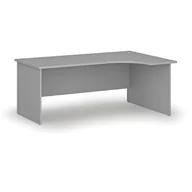Biurka - Biurko narożne PRIMO GRAY, 1800 x 1200 mm, prawe, szare - miniaturka - grafika 1