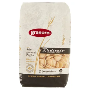 Makaron Dedicato Orechiette N.91 500g - Granoro - Makaron - miniaturka - grafika 1