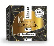 Kremy do twarzy - Lirene 10 Peptides Booster Krem Naprawczy 70+ 50ml - miniaturka - grafika 1