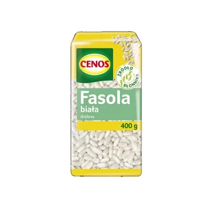 Cenos Fasola biała drobna 400g - Ziarna i nasiona roślin strączkowych - miniaturka - grafika 1