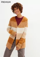 Swetry damskie - Sweter bez zapięcia, z domieszką materiału Good Cashmere Standard - bonprix - miniaturka - grafika 1