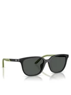 Okulary dla dzieci - Emporio Armani Okulary przeciwsłoneczne 0EK4006U 500187 Czarny - miniaturka - grafika 1