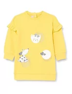 Sukienki - Chicco Sukienka Z Długim Rękawem, Średni żółty - miniaturka - grafika 1