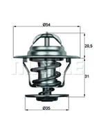 Termostaty - Termostat, płyn chłodzący Mahle TX 15 84D - miniaturka - grafika 1