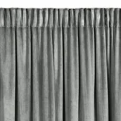 Zasłony - Zasłona EUROFIRANY Carli 140 x 250 cm Srebrny - miniaturka - grafika 1