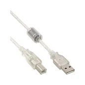 Kable USB - InLine Kabel USB USB A USB B 2 m 34518 - miniaturka - grafika 1