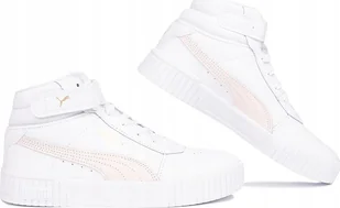 Buty Damskie Puma Carina 2.0 MID Białe Rozmiar 39 - Buty sportowe damskie - miniaturka - grafika 1