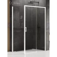 Kabiny prysznicowe - New Trendy D-0409A/D-0219B KABINA PRIME WHITE PROSTOKĄTNA P 140x80x200 CZYSTE 6mm ACTIVE SHIELD - miniaturka - grafika 1