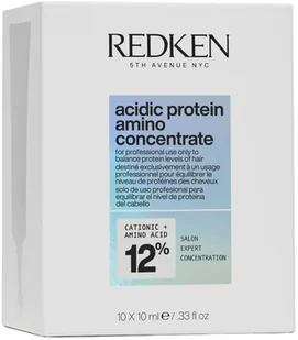 Koncentrat do włosów Redken Acidic Protein Amino Concentrate 10x10 ml (3474637023133) - Maski do włosów - miniaturka - grafika 1