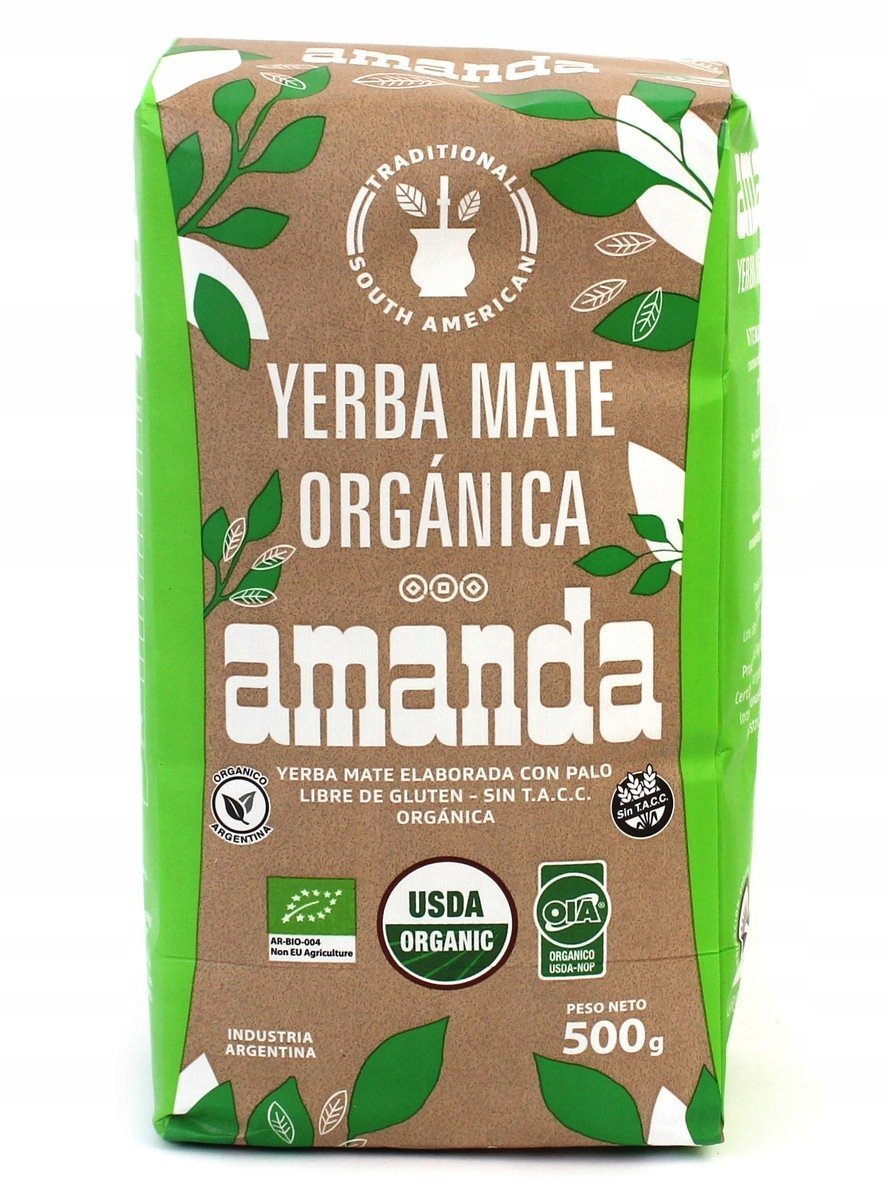 Yerba Mate Amanda BIO Organica 500g 0,5kg (Organiczna!)