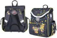Plecaki szkolne i tornistry - Tornister plecak Szkolny ergonomiczny Butterfly Motyl 36 x 28 x 17 cm - miniaturka - grafika 1