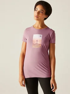 Regatta Koszulka funkcyjna "Fingal" w kolorze fioletowym - Koszulki sportowe damskie - miniaturka - grafika 1