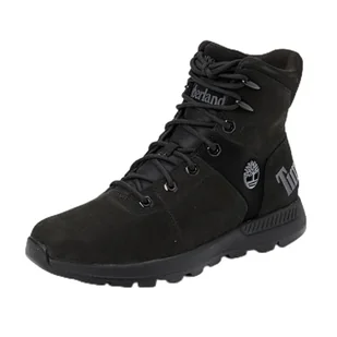 Timberland Męskie buty trekkingowe Sprint, czarne nubuk, 43,5 EU, Czarny nubuk, 43.5 EU - Buty trekkingowe męskie - miniaturka - grafika 1