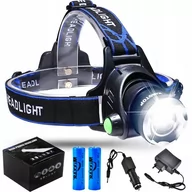 Latarki - Latarka Czołowa Led Zoom Czołówka Lampka Na Głowę - miniaturka - grafika 1