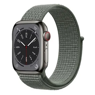 Crong Nylon - Pasek sportowy do Apple Watch 42/44/45/49 mm (Military Green) - Paski - miniaturka - grafika 1