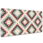 Podkładki na biurko - Duża mata na biurko Iluzja optyczna vintage 100x50 cm - miniaturka - grafika 1