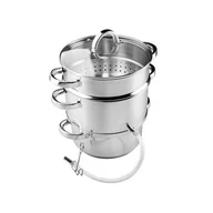 Garnki - Sokownik 5 l nierdzewny srebrny - miniaturka - grafika 1