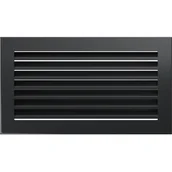 Akcesoria kominkowe - Kratki.pl KRATKA KOMINKOWA FRESH GRAFITOWA 170X300 MM 30G/FRESH - miniaturka - grafika 1