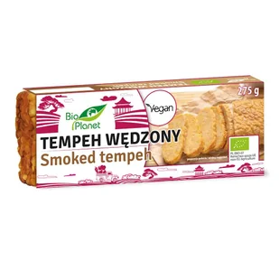 TEMPEH WĘDZONY BIO 275 g - BIO PLANET - Zdrowa żywność - miniaturka - grafika 1