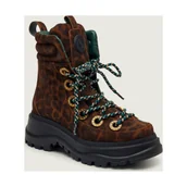 Botki damskie - Kurt Geiger Botki na platformie KENSINGTON HIKER zamsz - miniaturka - grafika 1