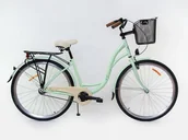 Rowerki biegowe - Rower Storm 28" AMSTERDAM 1-biegowy mięta - miniaturka - grafika 1