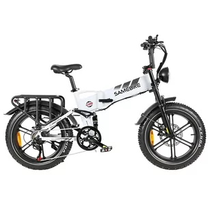SAMEBIKE RS-A02 Electric Bike, Folding Off Road E-bike, 20*4 Inch Fat Tire, 48V 17Ah Battery, 1200W Motor - Rowery elektryczne - miniaturka - grafika 1