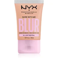 Podkłady do twarzy - NYX PROFESSIONAL BARE WITH ME BLUR WYGŁADZJĄCY PODKŁAD DO TWARZY 04 LIGHT NEUTRAL 30ML - miniaturka - grafika 1