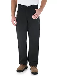 Wrangler Riggs odzież robocza męskie ripstop stolarz jeansy, Czarny, 38W x 36L, czarny, 38W / 36L - Koszulki męskie - miniaturka - grafika 1