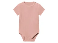 Body dla niemowląt - lupilu® Body niemowlęce z bawełny muślinowej (Różowy, 86/92) - miniaturka - grafika 1