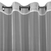 Firany - Firana na przelotkach zdobiona haftem ELLIE 350X145 biała - miniaturka - grafika 1