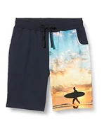 Spodenki damskie - Desigual Pant_Angel szorty chłopięce, Niebieski, 13-14 lat - miniaturka - grafika 1