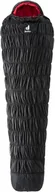 Śpiwory - Deuter Exosphere 0° Sleeping Bag, czarny/czerwony Right Zipper 2021 Śpiwory - miniaturka - grafika 1