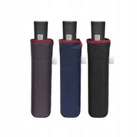 Parasole - Parasol automatyczny składany granatowy/czarny/grafitowy z pokrowcem 26393 - miniaturka - grafika 1