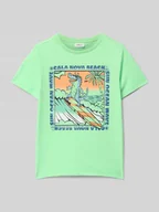 Koszulki dla chłopców - T-shirt o kroju regular fit z czystej bawełny - miniaturka - grafika 1