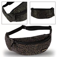 Torebki damskie - Czarna nerka/saszetka na pas, zapinana na zamek 37x9x7 STARPAK - miniaturka - grafika 1