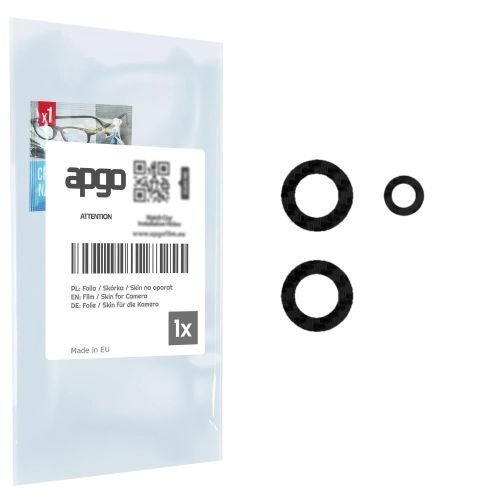 folia naklejka skórka strukturalna na wyspę aparatu do Xiaomi Redmi Note 13 Pro - różne kolory na kamerę, obiektyw apgo SKINS Lens Protector