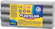 Masy plastyczne - Astra Plastelina 500g popielata - miniaturka - grafika 1
