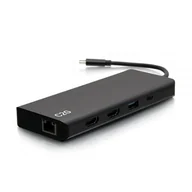Stacje dokujące i replikatory portów - C2G C2G54488 Przewodowa USB 3.2 Gen 1 (3.1 Gen 1) Type-C Czarny 54488 - miniaturka - grafika 1